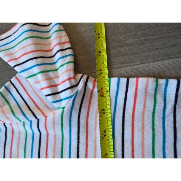 Talbots Petite Striped Cotton Tee Shirt Size P - Picture 6 of 6